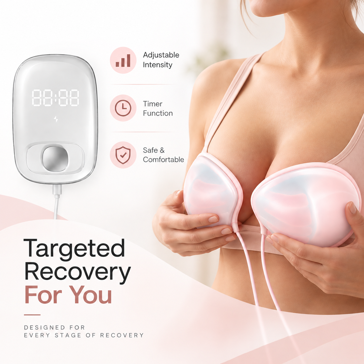 Red Light Breast Comfort Pad
